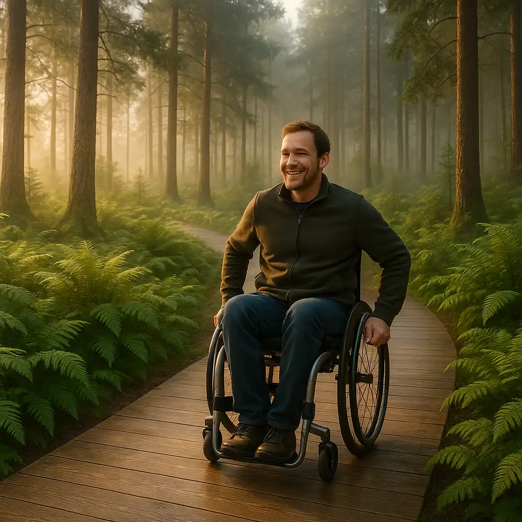 Natur for alle: sådan gør vi stierne kørestolsvenlige